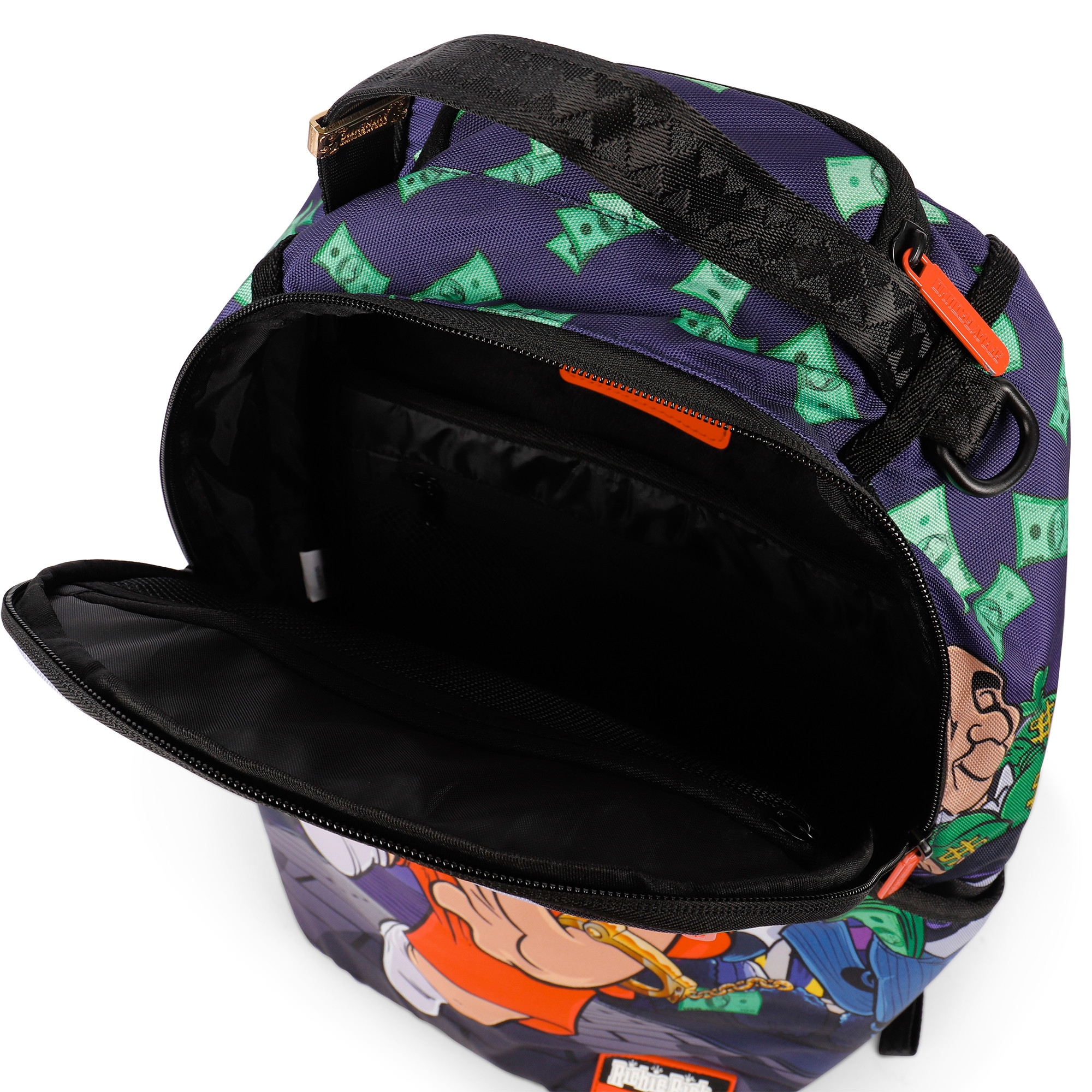 Sprayground Backpack Richie Rich Money Stacks Ahoy Comics