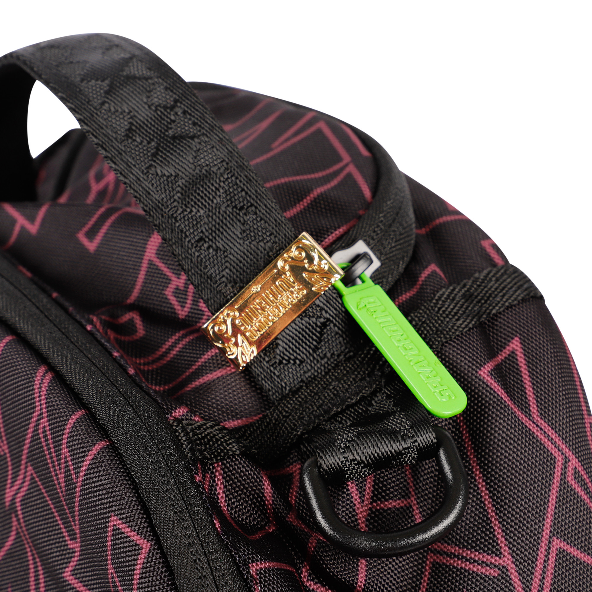 Sprayground Joker School Backpack in Black and Green