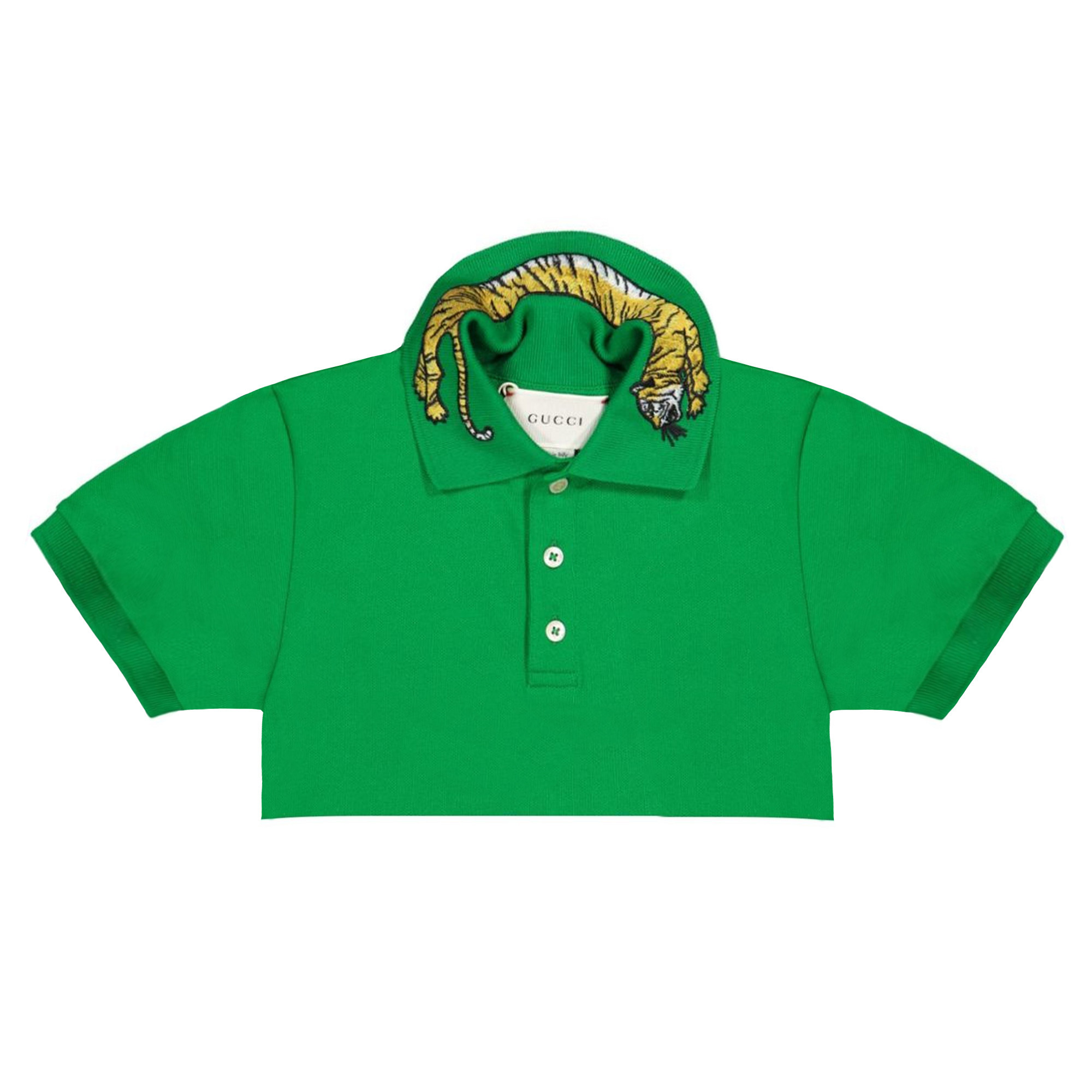 green gucci polo shirt