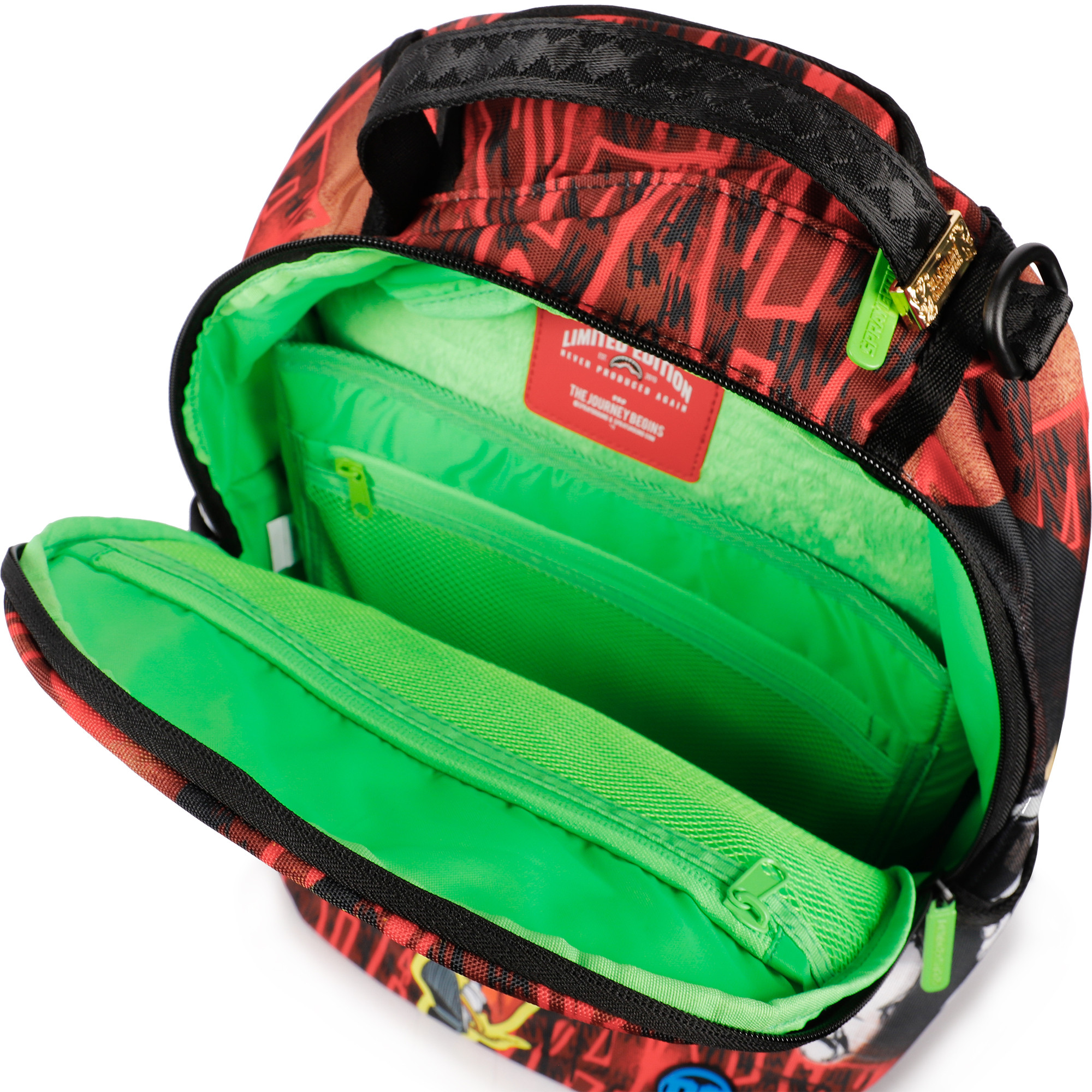 Sprayground Joker Backpack in Orange —