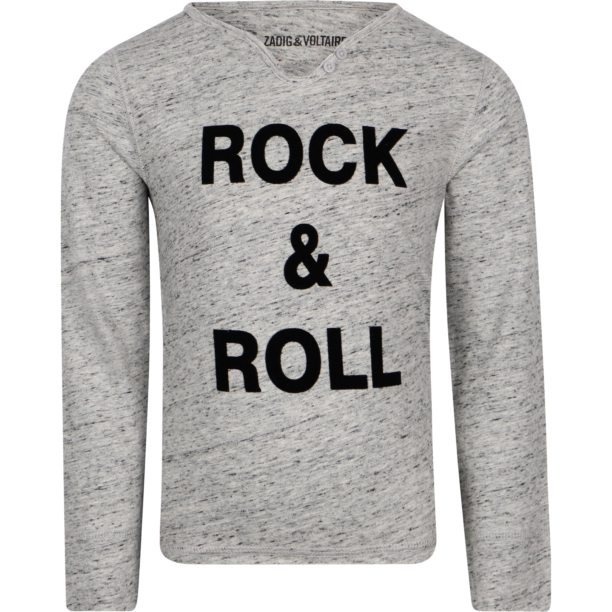 ZADIG&VOLTAIRE Rock & Roll TShirt in Grey
