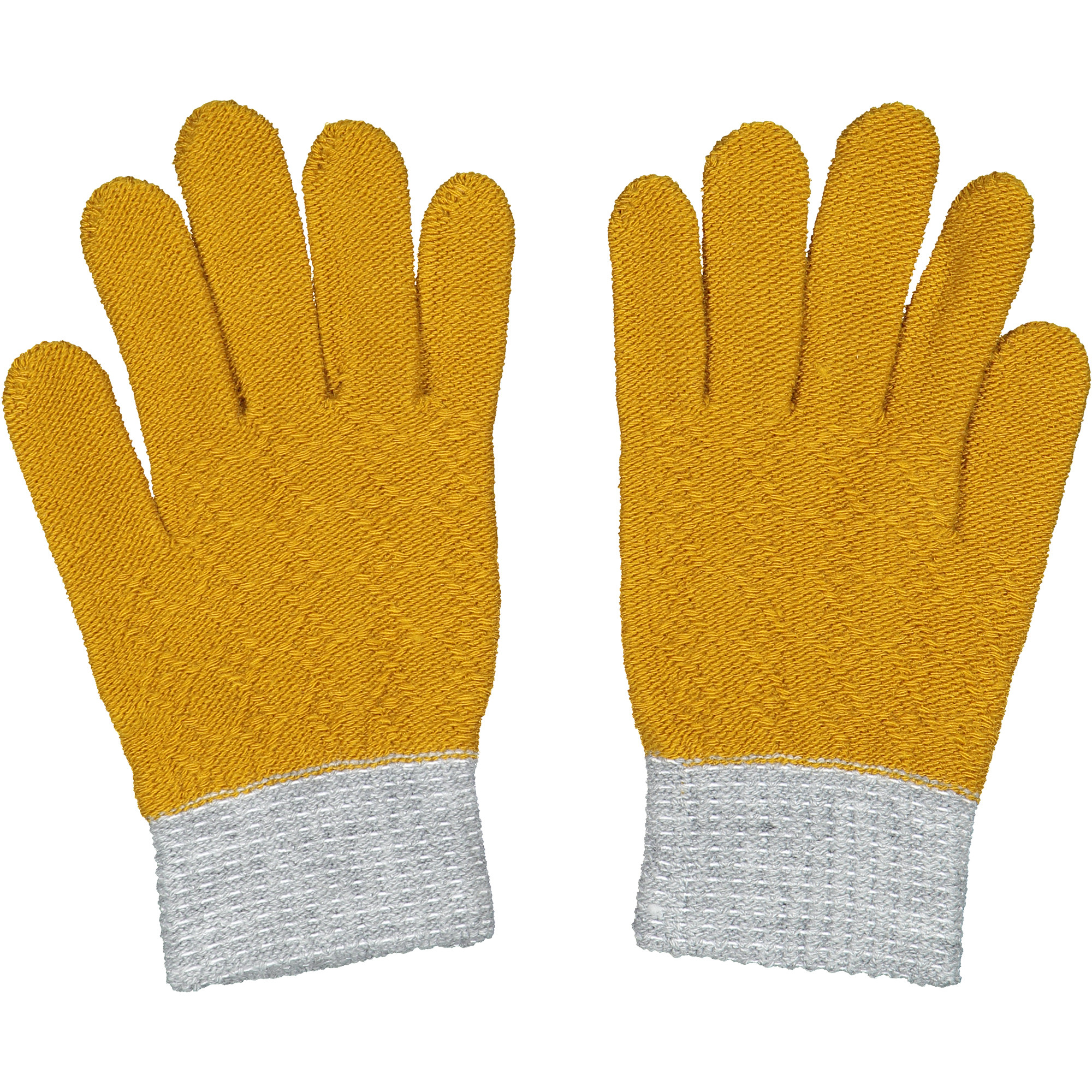 Molo Gloves Set in Yellow and Black —