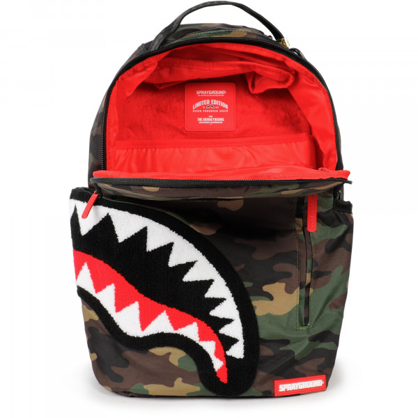 Sprayground, Bags, Sprayground Mesh Camo Shark Backpack Limited Edition  From 29