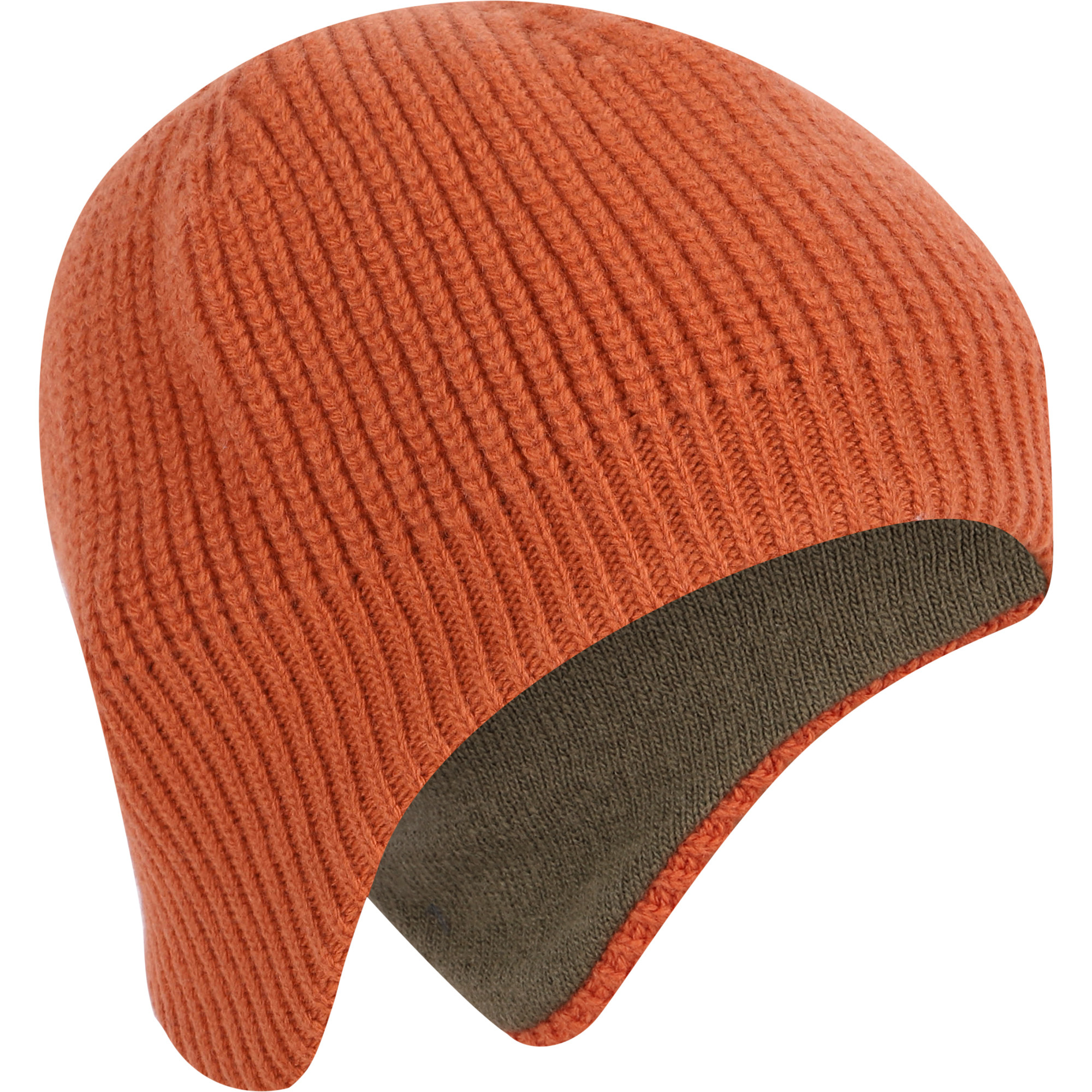 Il Gufo Woolen Hat with Ear Flaps in Orange Il Gufo Woolen Hat with Ear Flaps in Orange