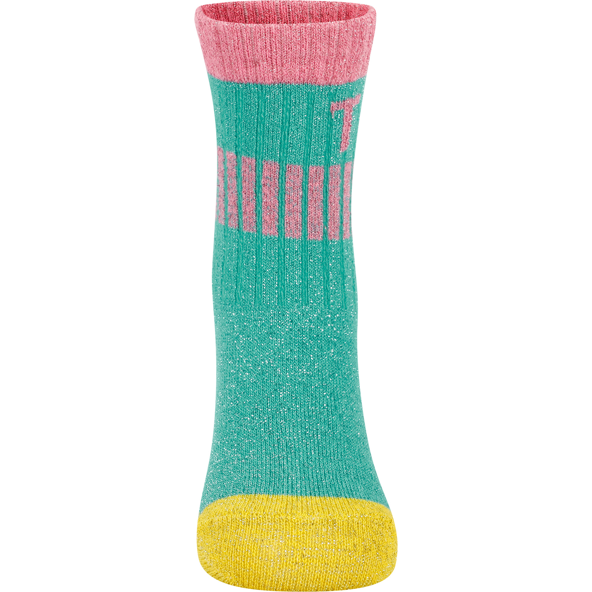 The Marc Jacobs Sparkly Colorful Socks in Green