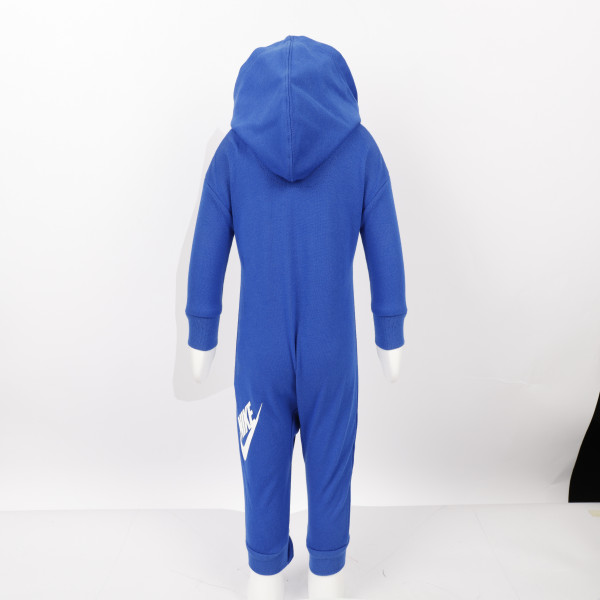 Nike Logo Jumpsuit in Blue - BAMBINIFASHION.COM