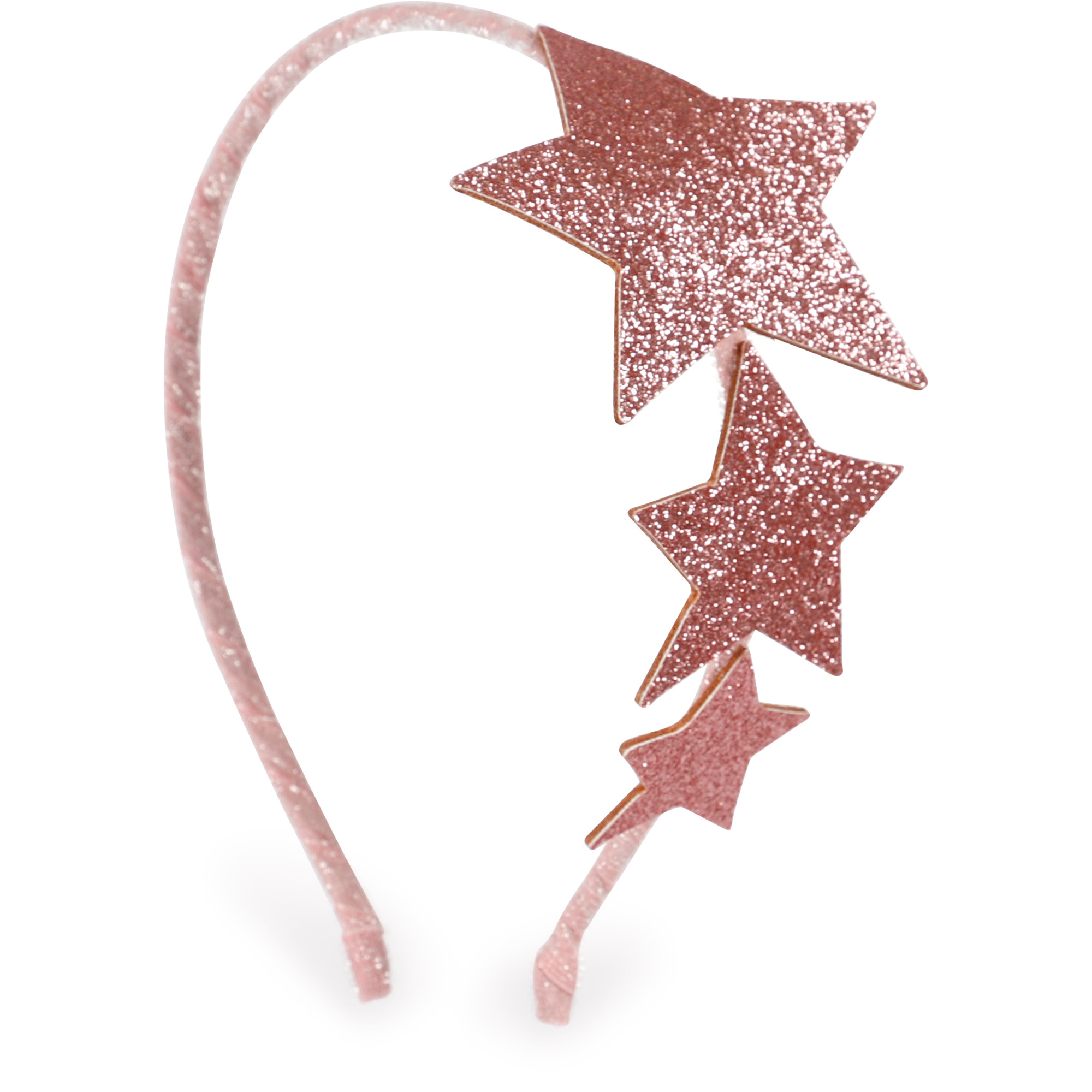 Illy Trilly Glittering Star Headband in Pink