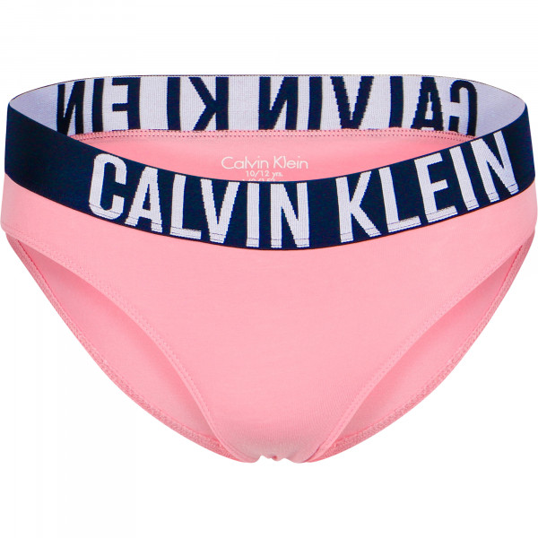 Calvin Klein Logo Panties Set in Grey and Pink