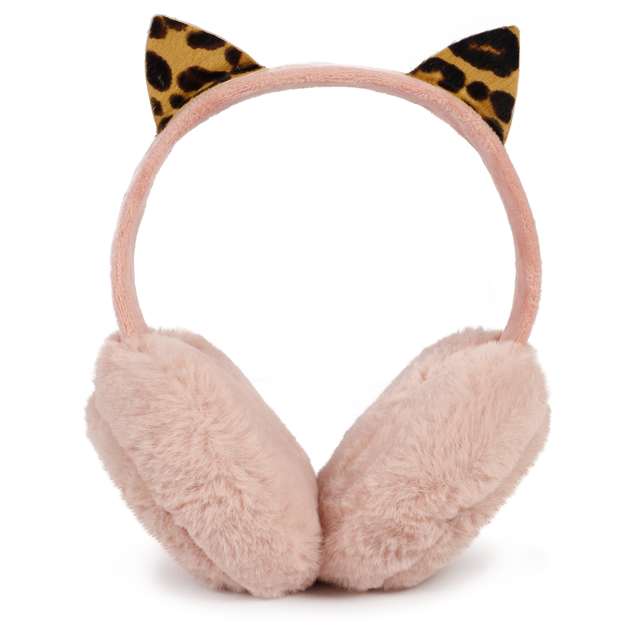 Illy Trilly Kitty Ears Earmuffs in Pink