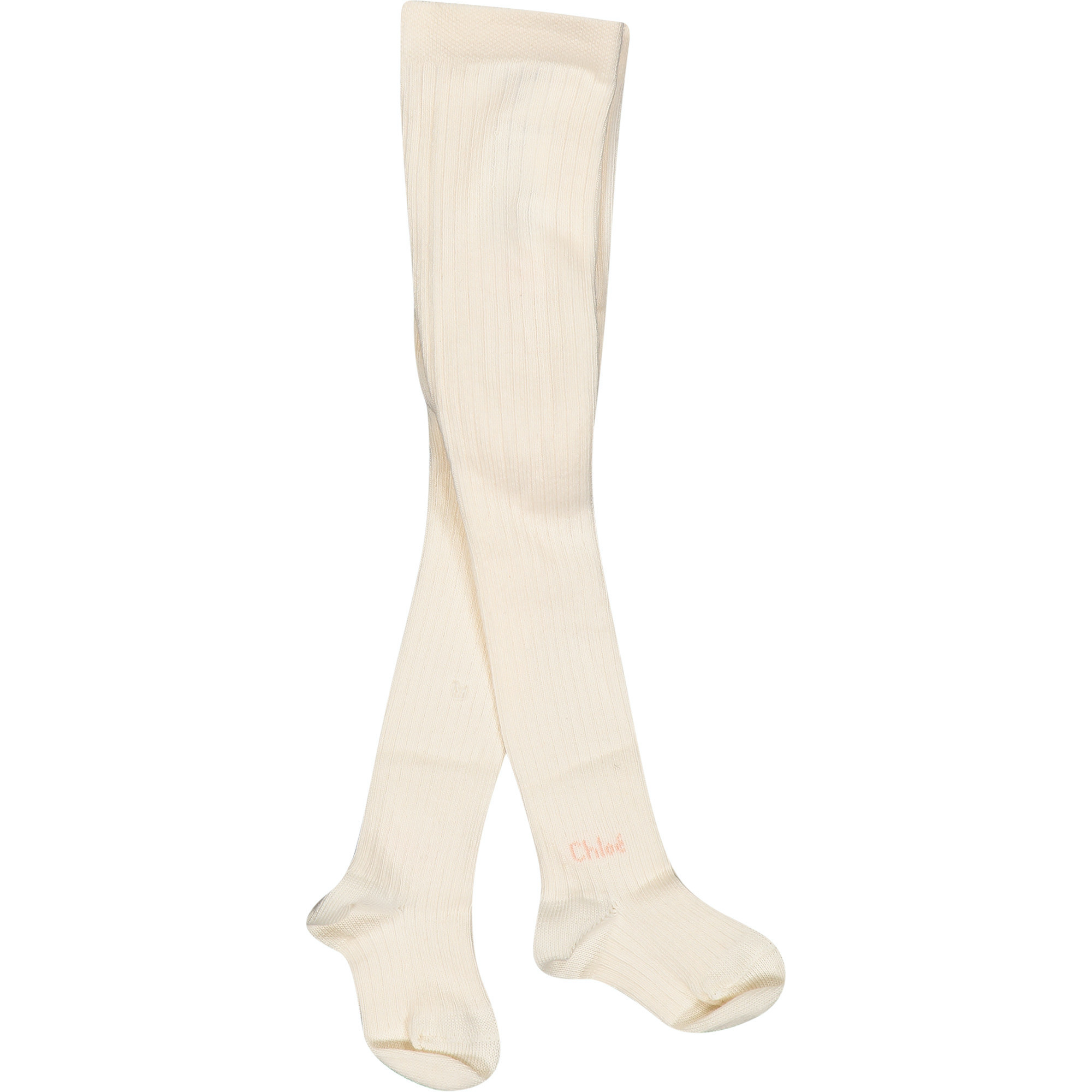 Chloe Classic Tights in Cream Rose —
