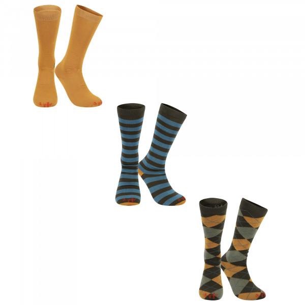 Logo Set of Colorful Socks