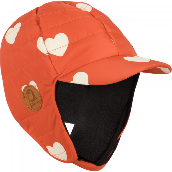 Penguin Logo Riding Cap in Red