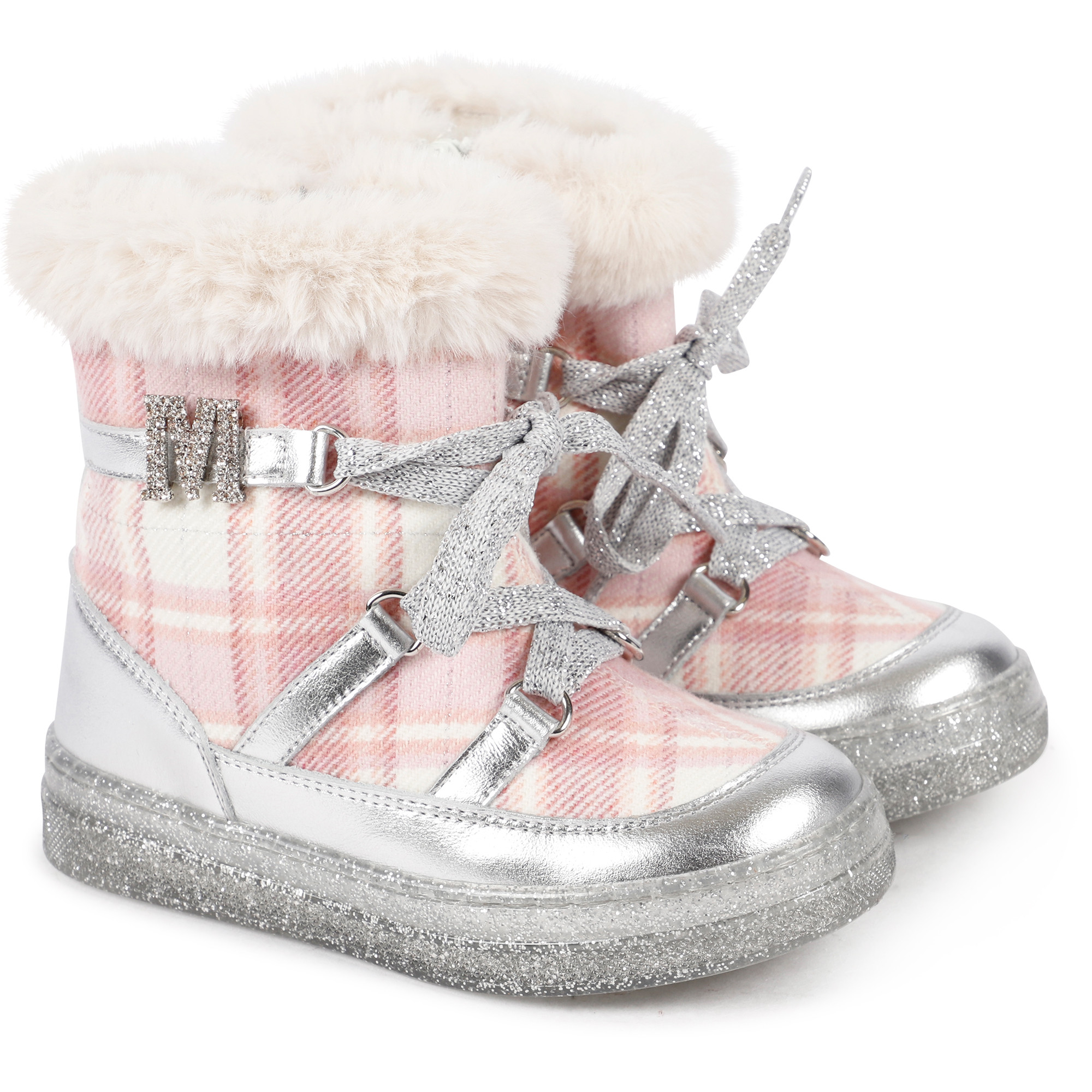 monnalisa glitter boots