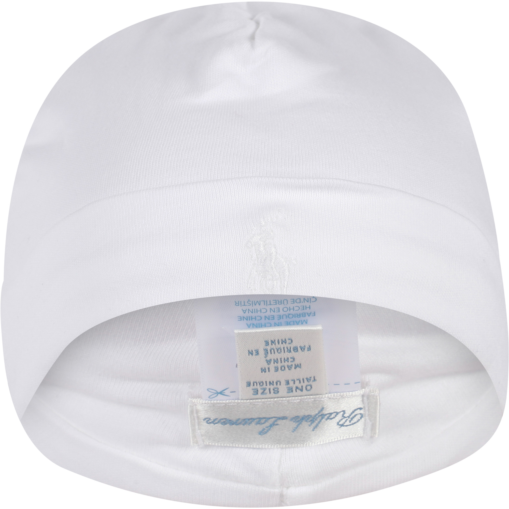 Ralph Lauren Boys Beanie Hat in White