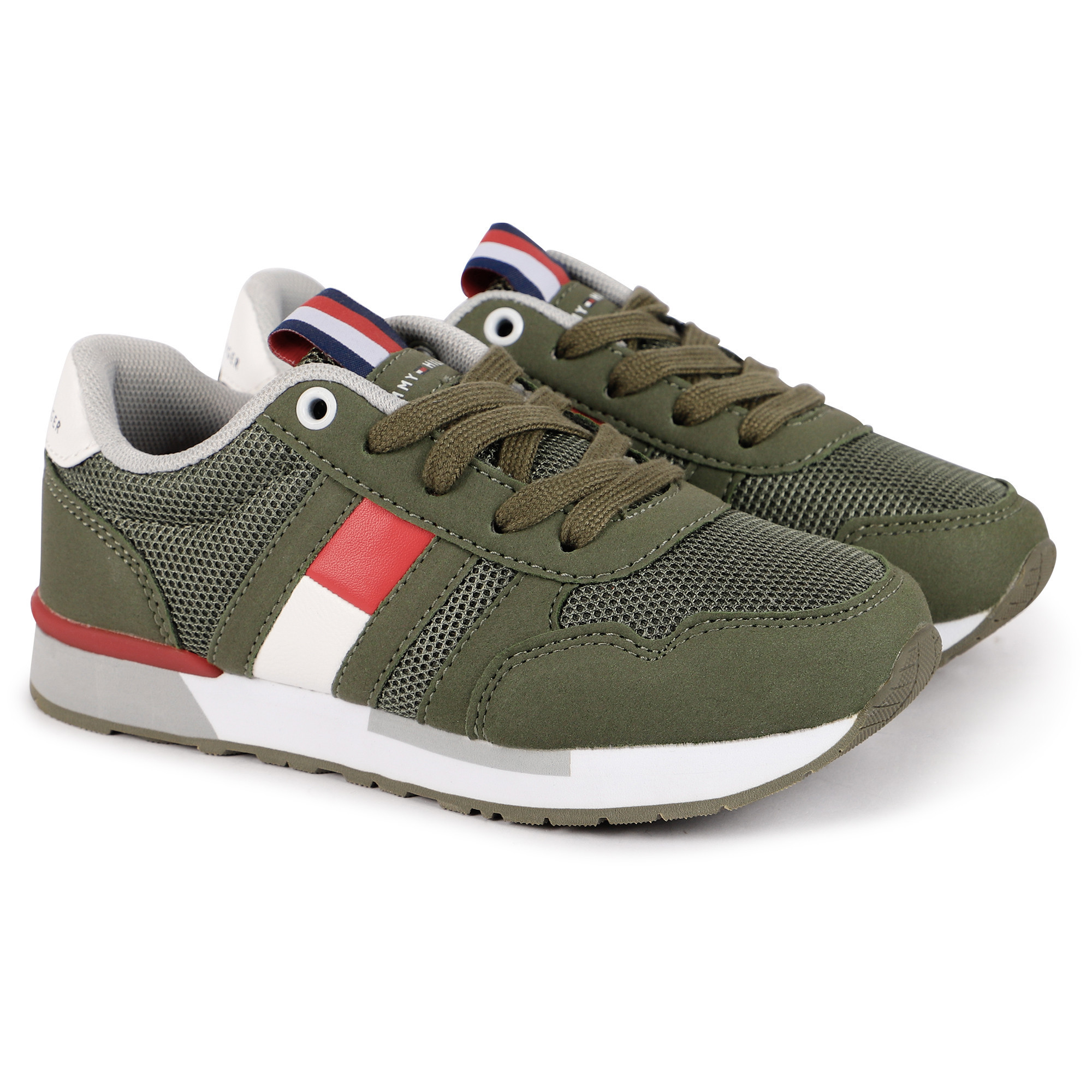 military green sneakers