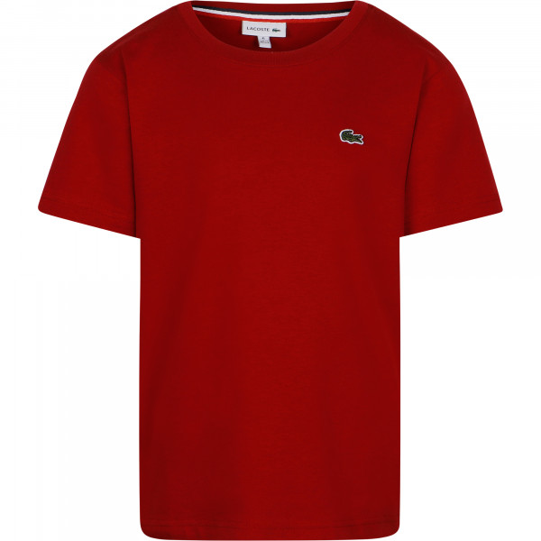 Logo T-Shirt in Dark Red