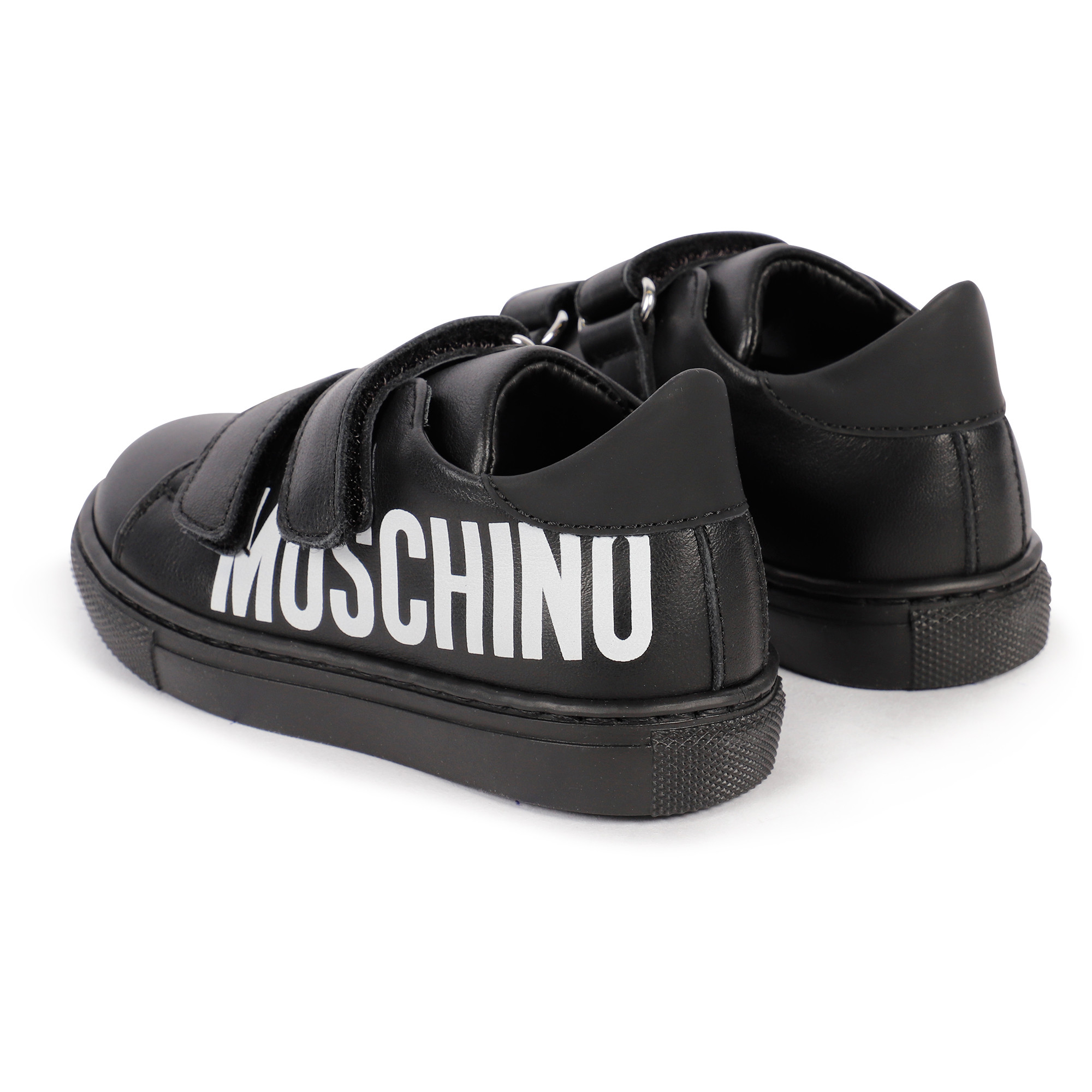 Moschino Monogram Sneakers in Black