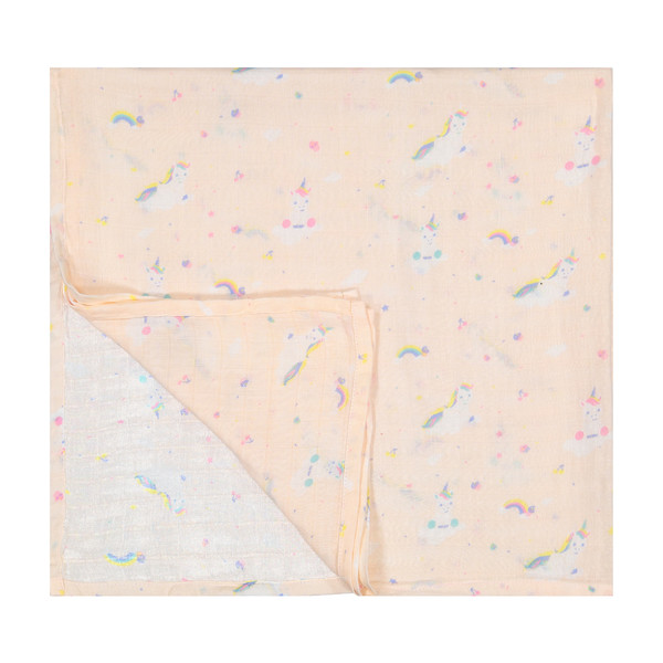 Nayla Baby Unicorn Mini Swaddle Blanket for Boy & Girls