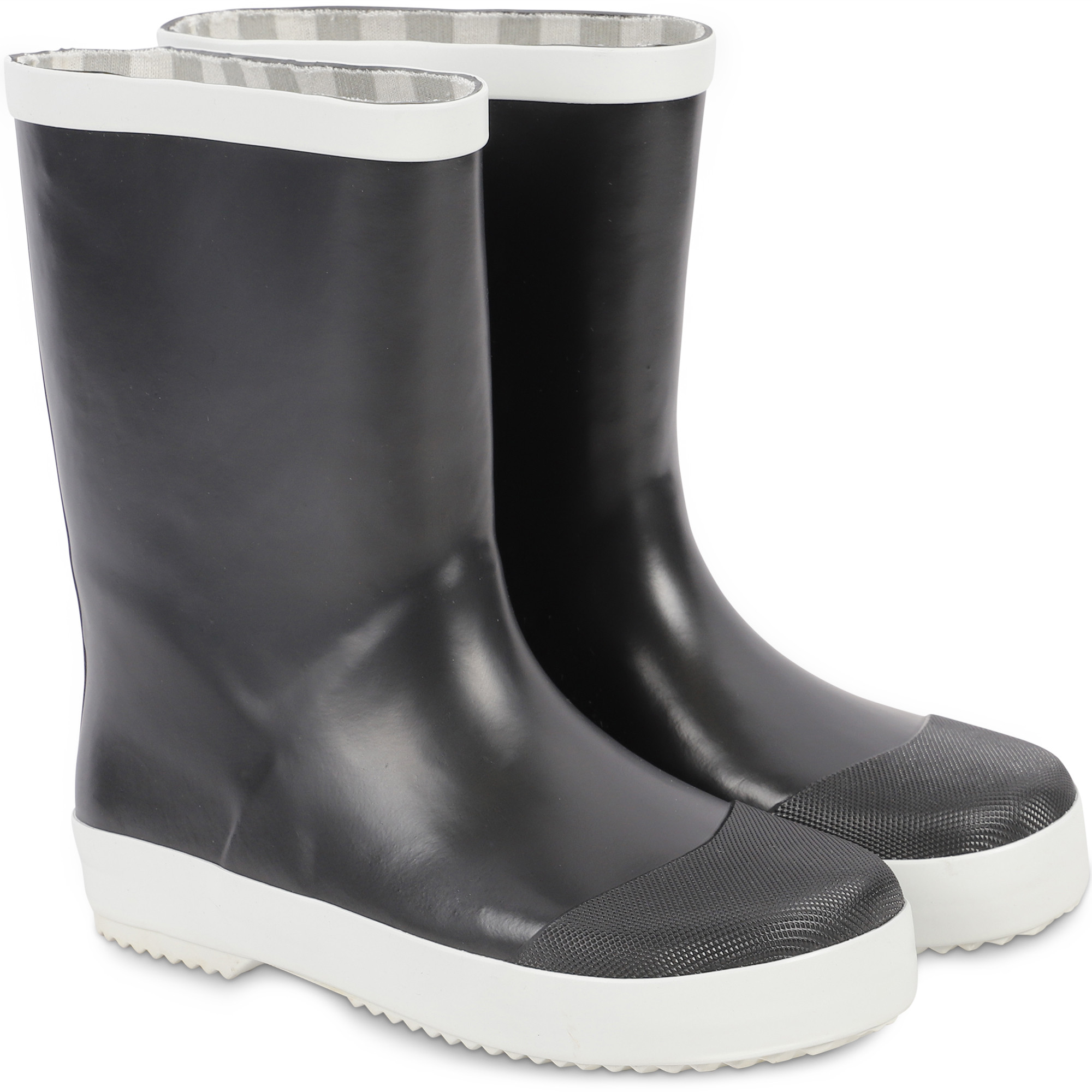 Colors of California Rain Boots in Black and White | BAMBINIFASHION.COM