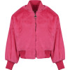 Fur Jacket in Fuchsia Pink