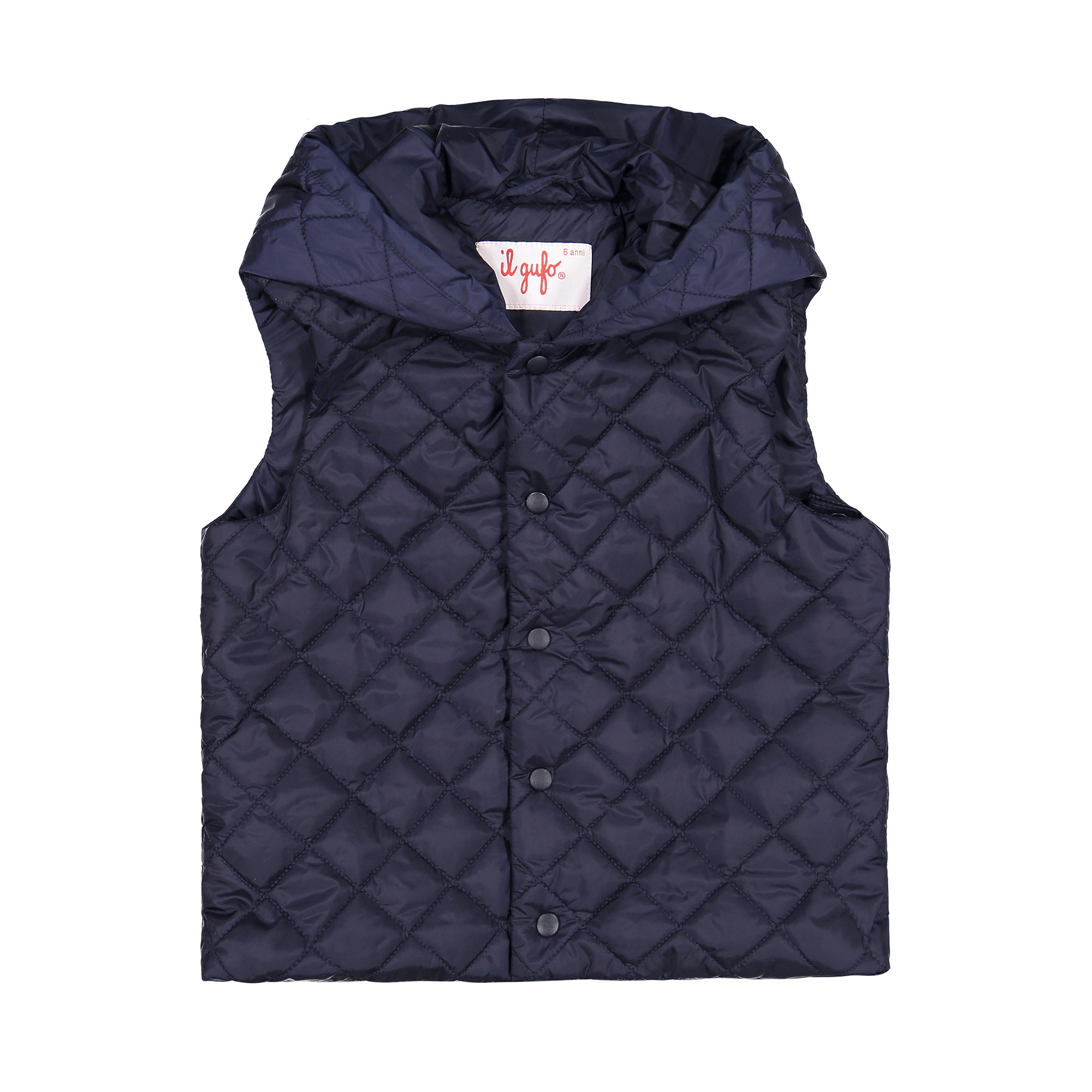IL GUFO Boys Coat with Detachable Padded Vest with Hood for Boys