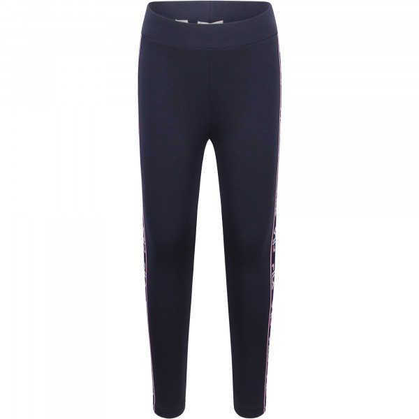 Logo Leggings in Navy Blue