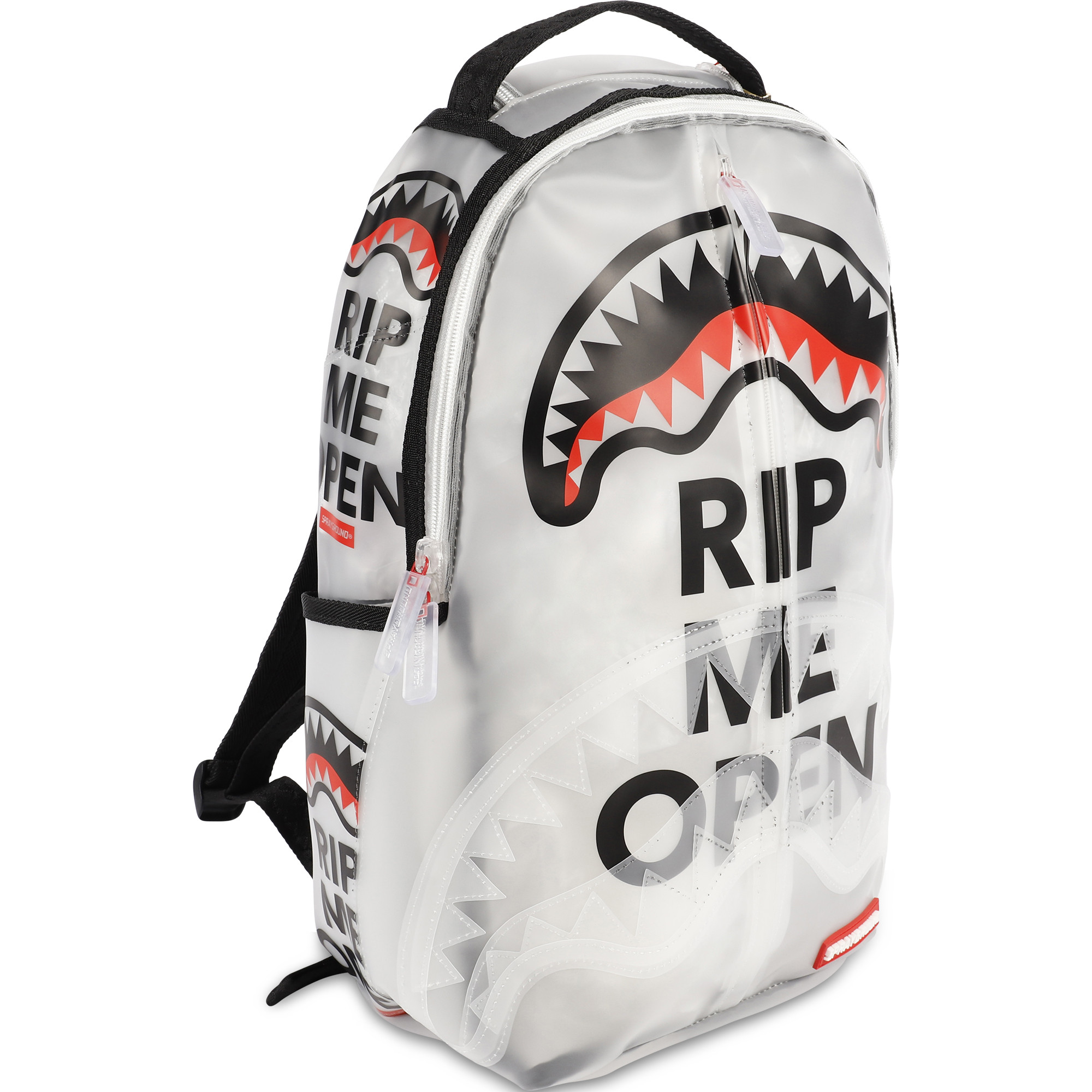 Sprayground Rip Me Open Backpack in Silver