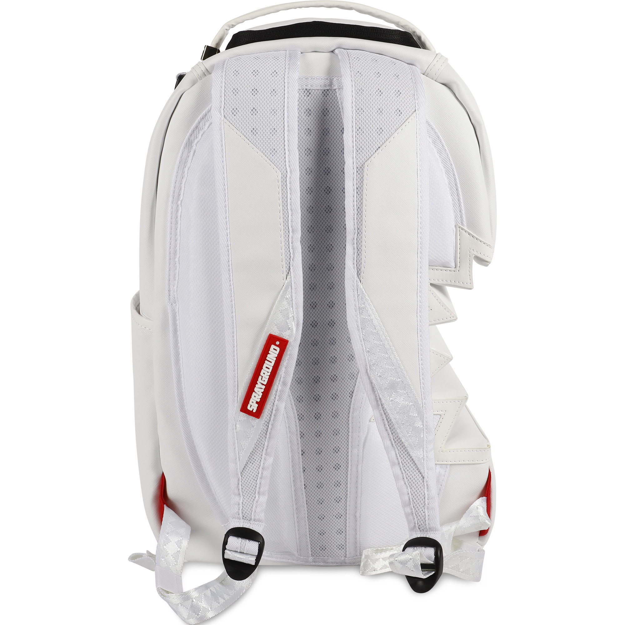 Sprayground Shark Bite Backpack in White