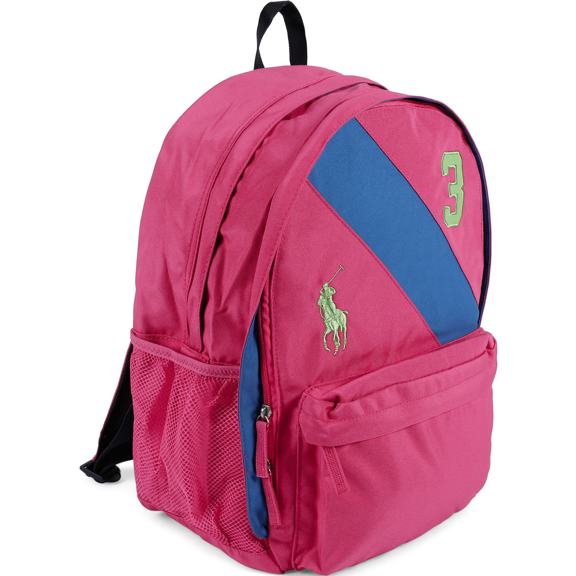 Polo Ralph Lauren Logo Backpack in Pink