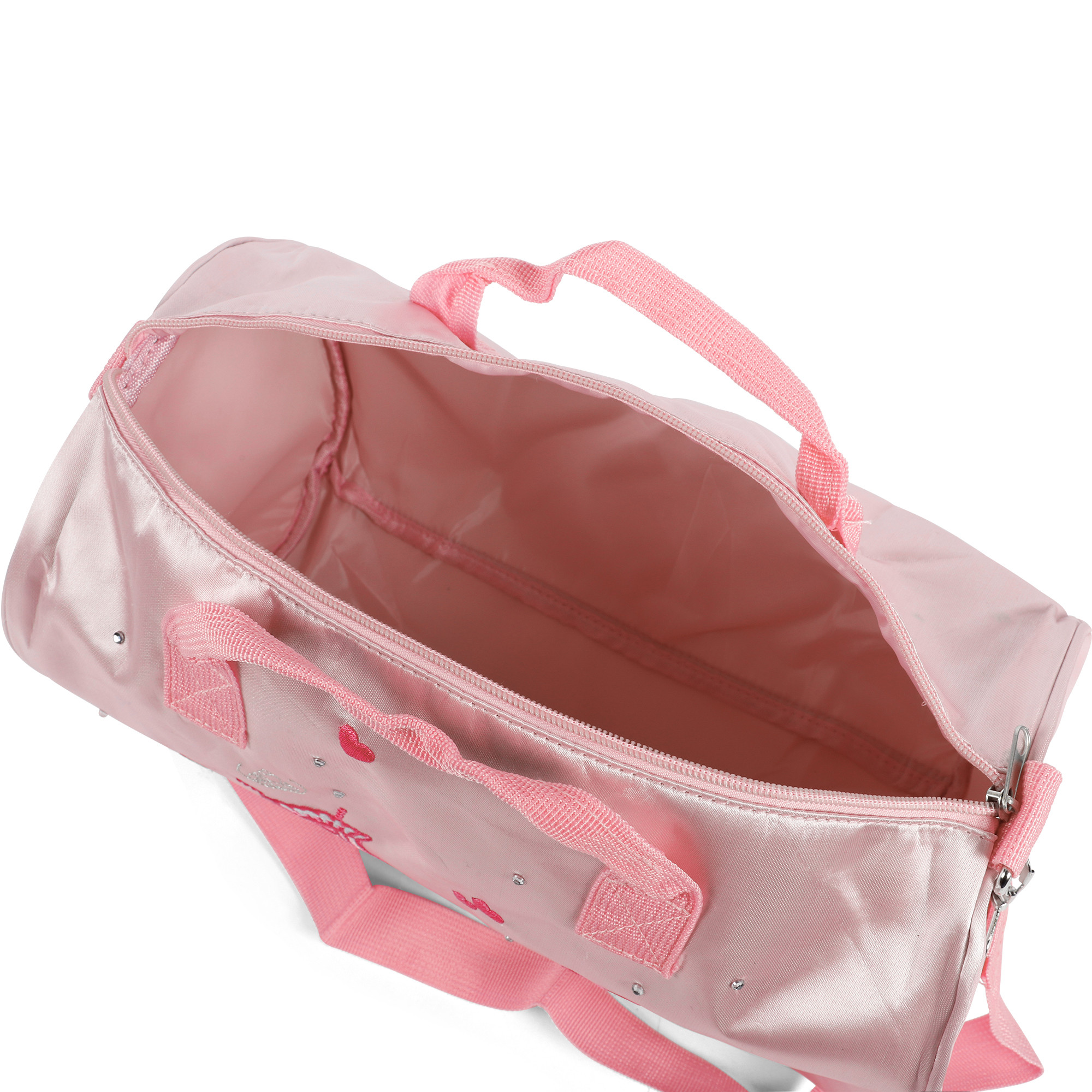 pink pink duffle bag