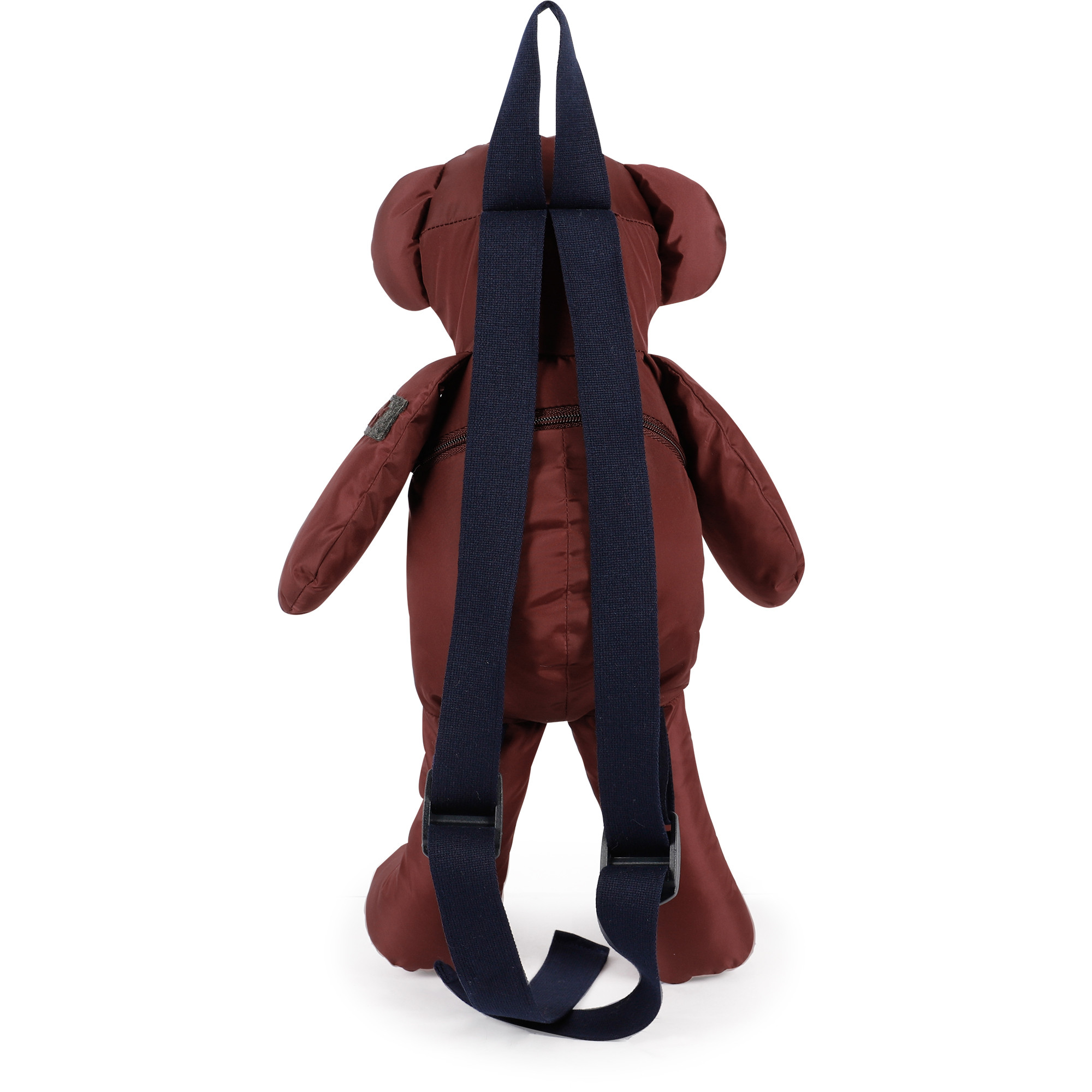 Il Gufo Teddy Bear Backpack in Burgundy