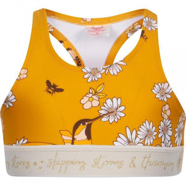 Floral Print Tank Top in Yellow