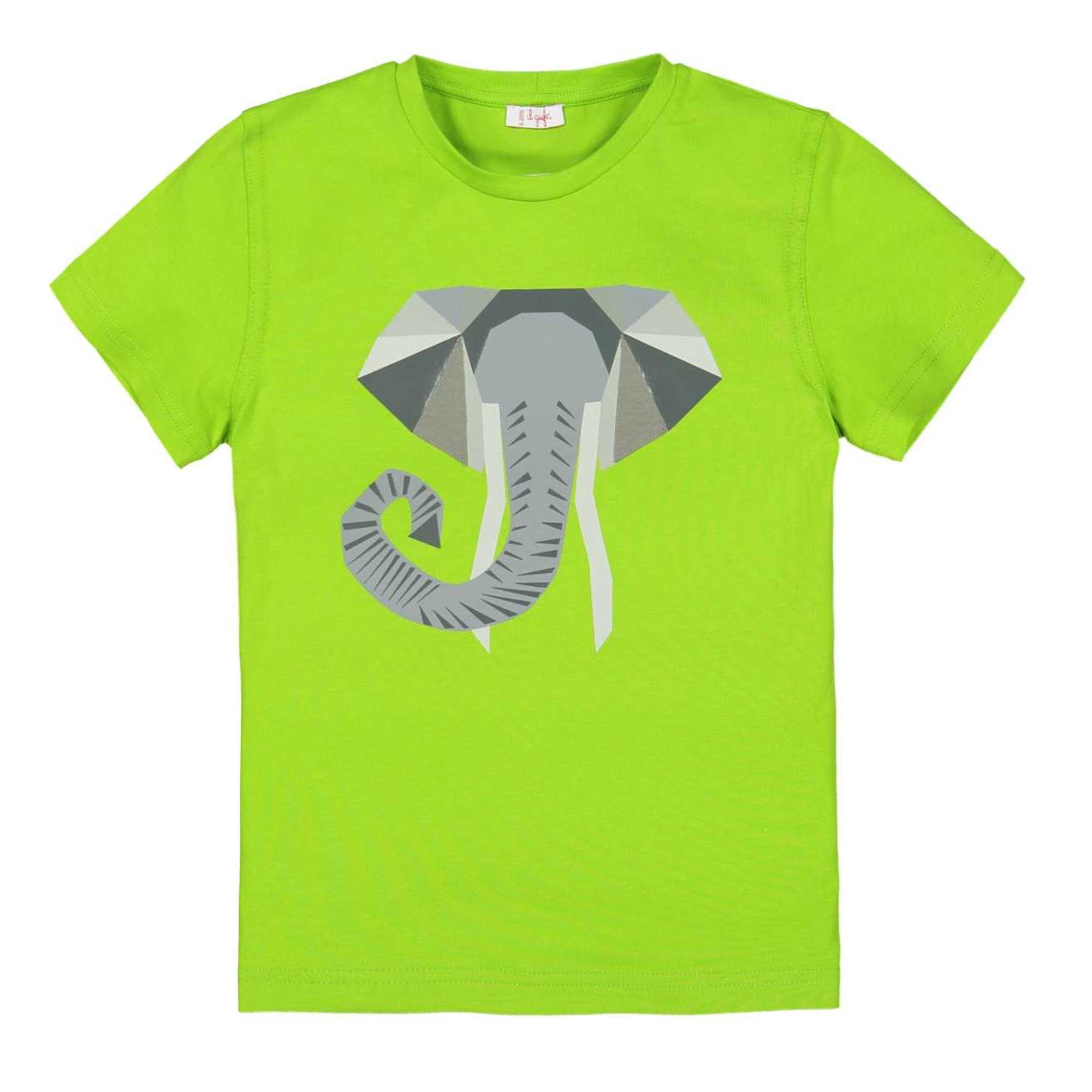 Il Gufo Elephant print tshirt for Boys