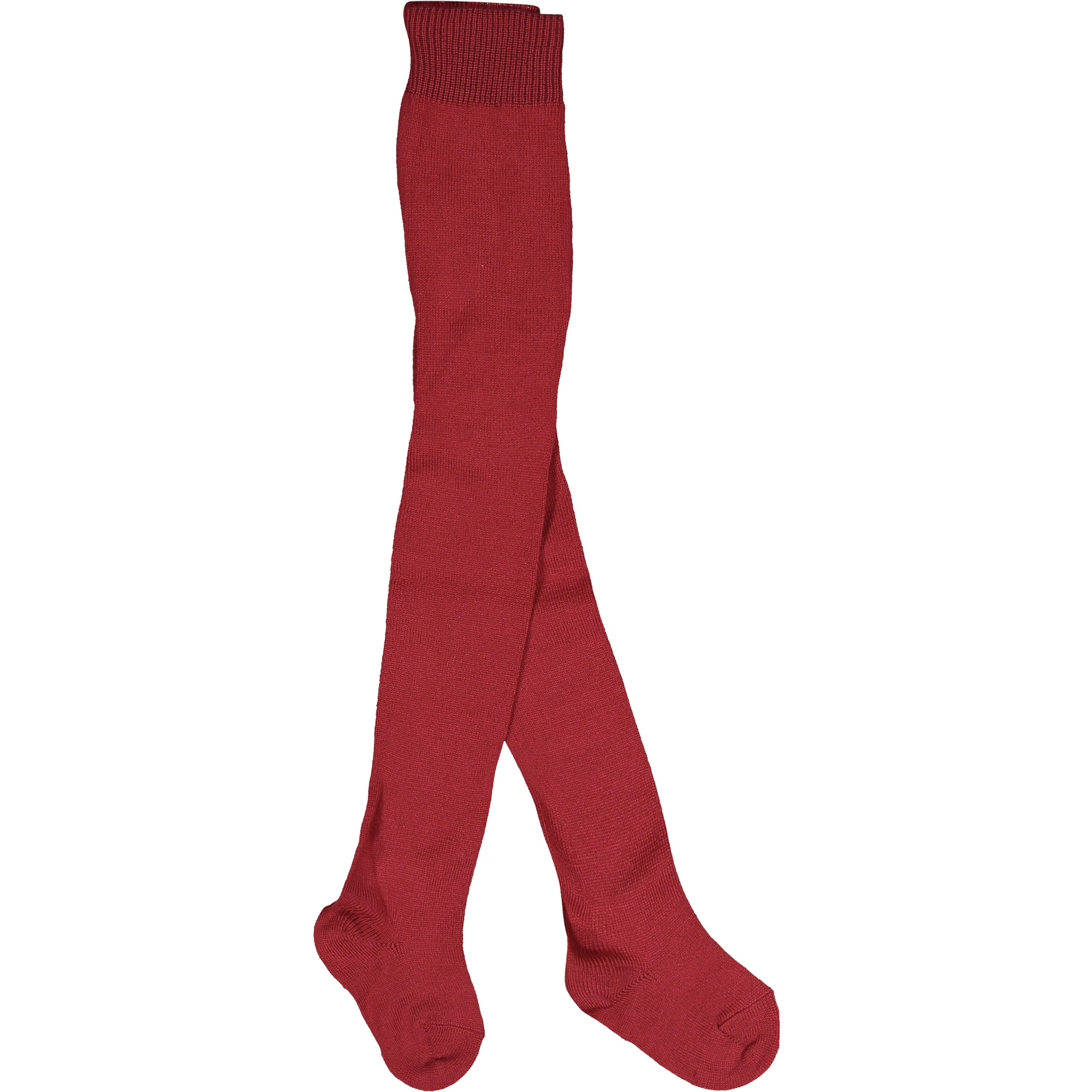 FALKE Woolen Tights in Red