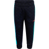 Logo Print Track Pants in Navy Blue