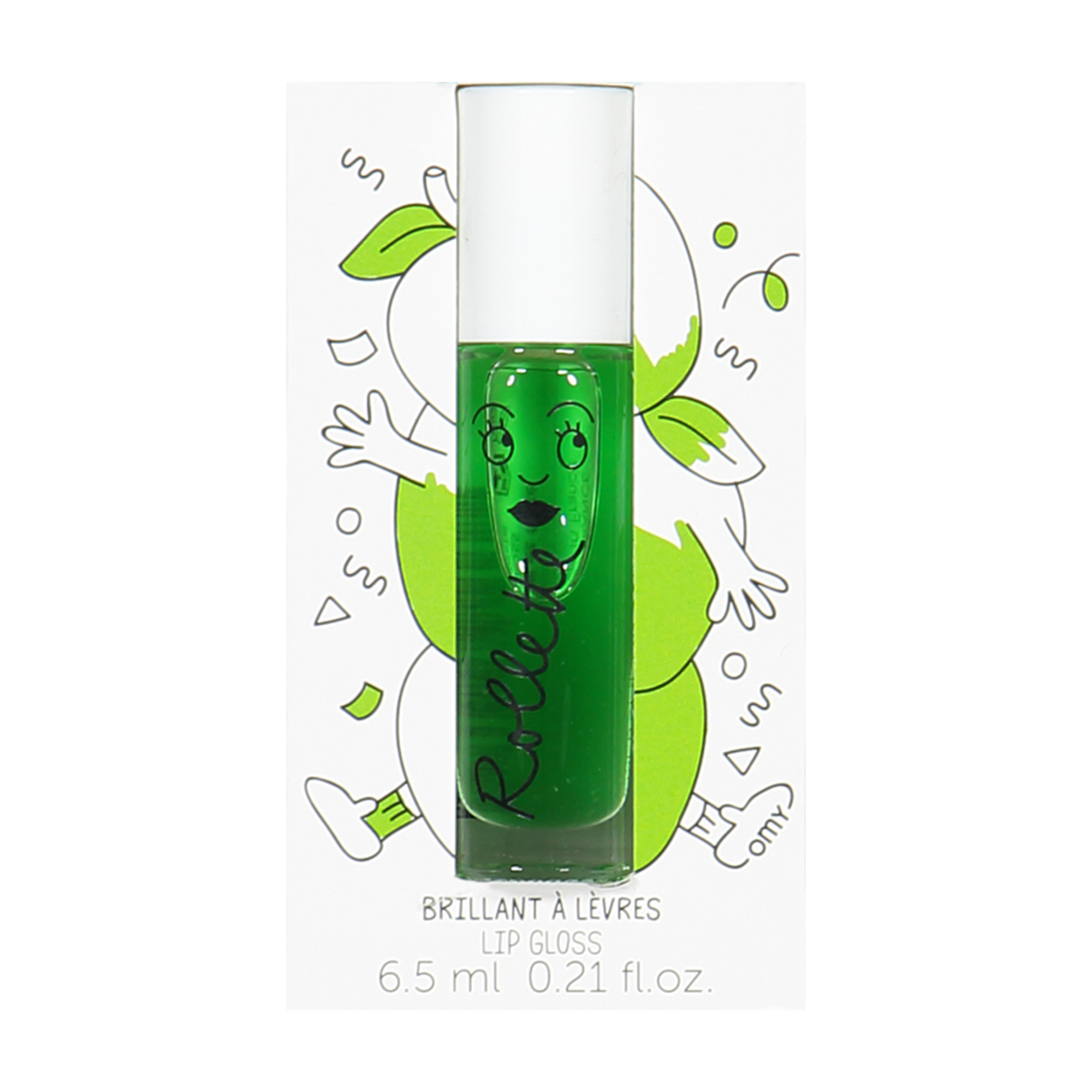 Nailmatic Girls Lip Gloss in Green Apple for Girls