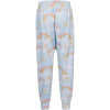 Rainbow Print Track Light Blue Sweatpants