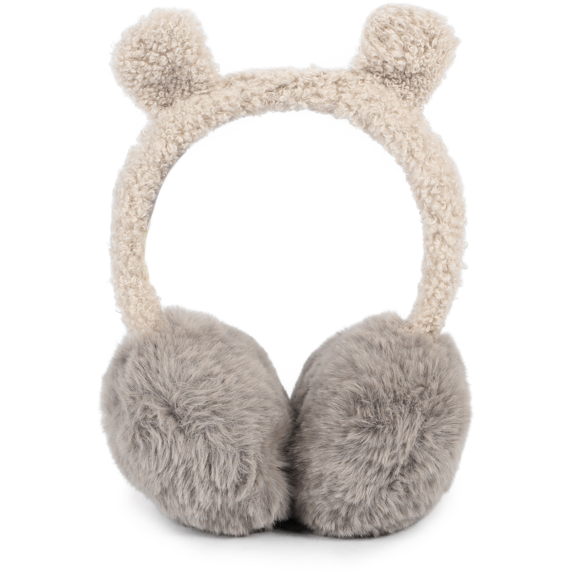 Rockahula Kids Faux Fur Earmuffs in Grey