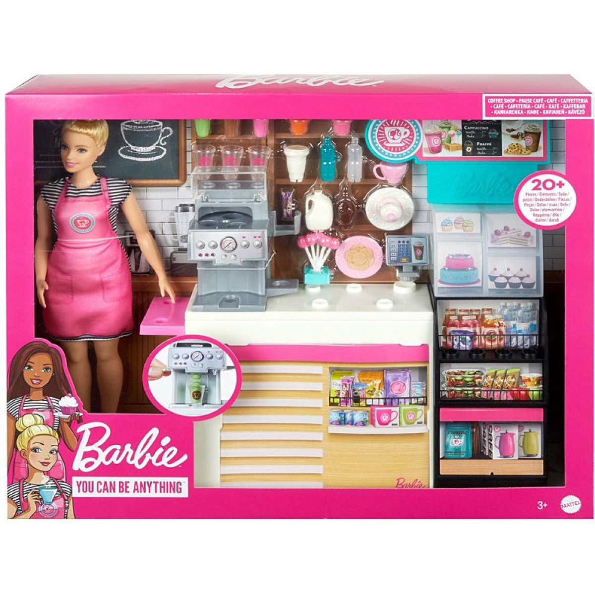 Barbie Coffee Shop Barbie Doll - BAMBINIFASHION.COM