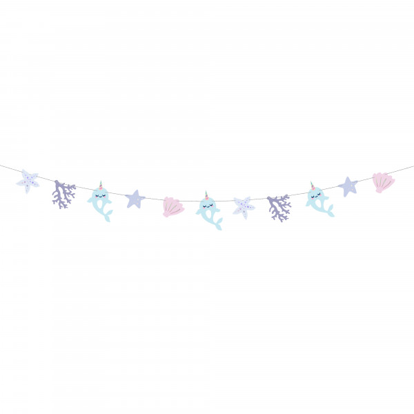 Narwhal Party Garland