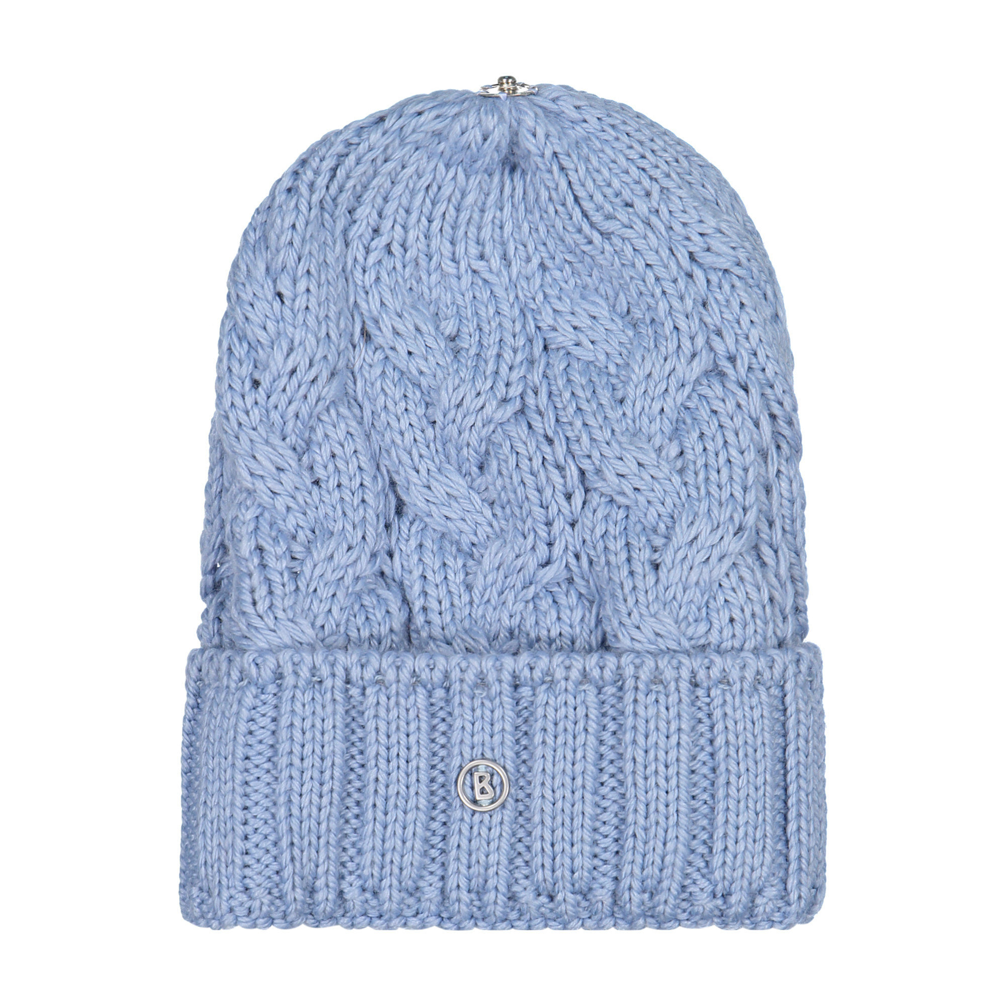 blue ski hat