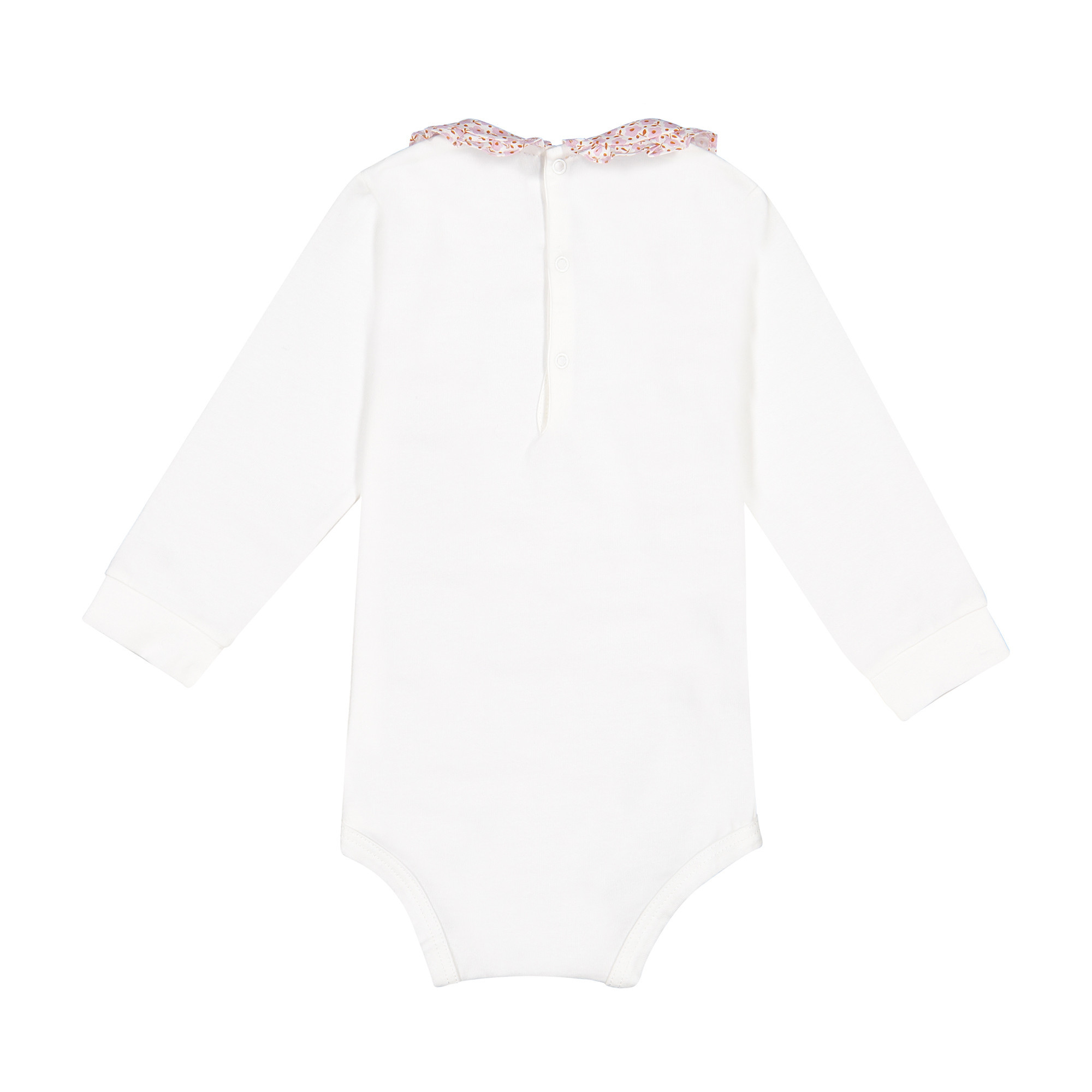il-gufo-baby-long-sleeve-onesie-with-daisy-print-ruffle-collar-for