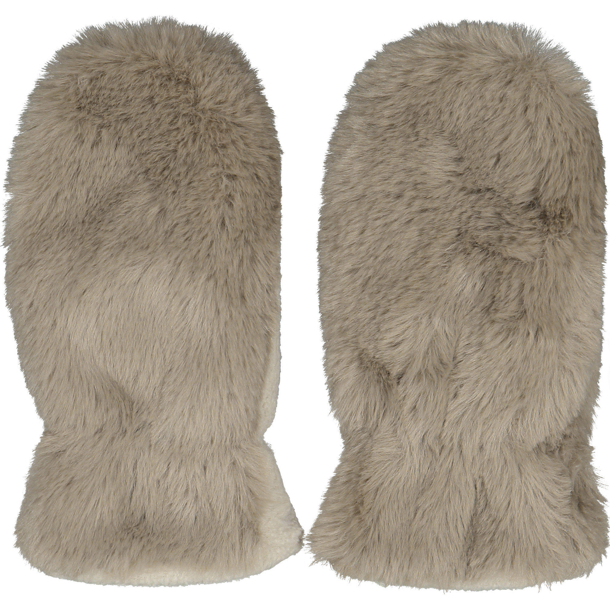 Rockahula Kids Faux Fur Mittens in Light Brown