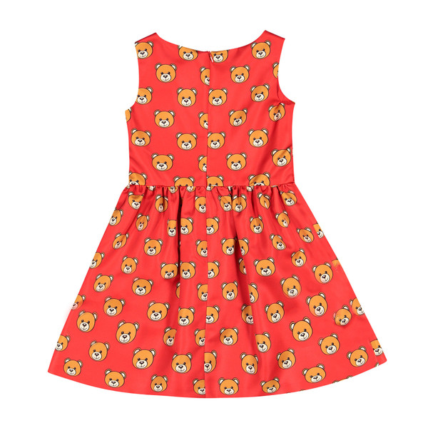 Moschino Girls Adorable Teddy Bear Print Dress for GIRLs