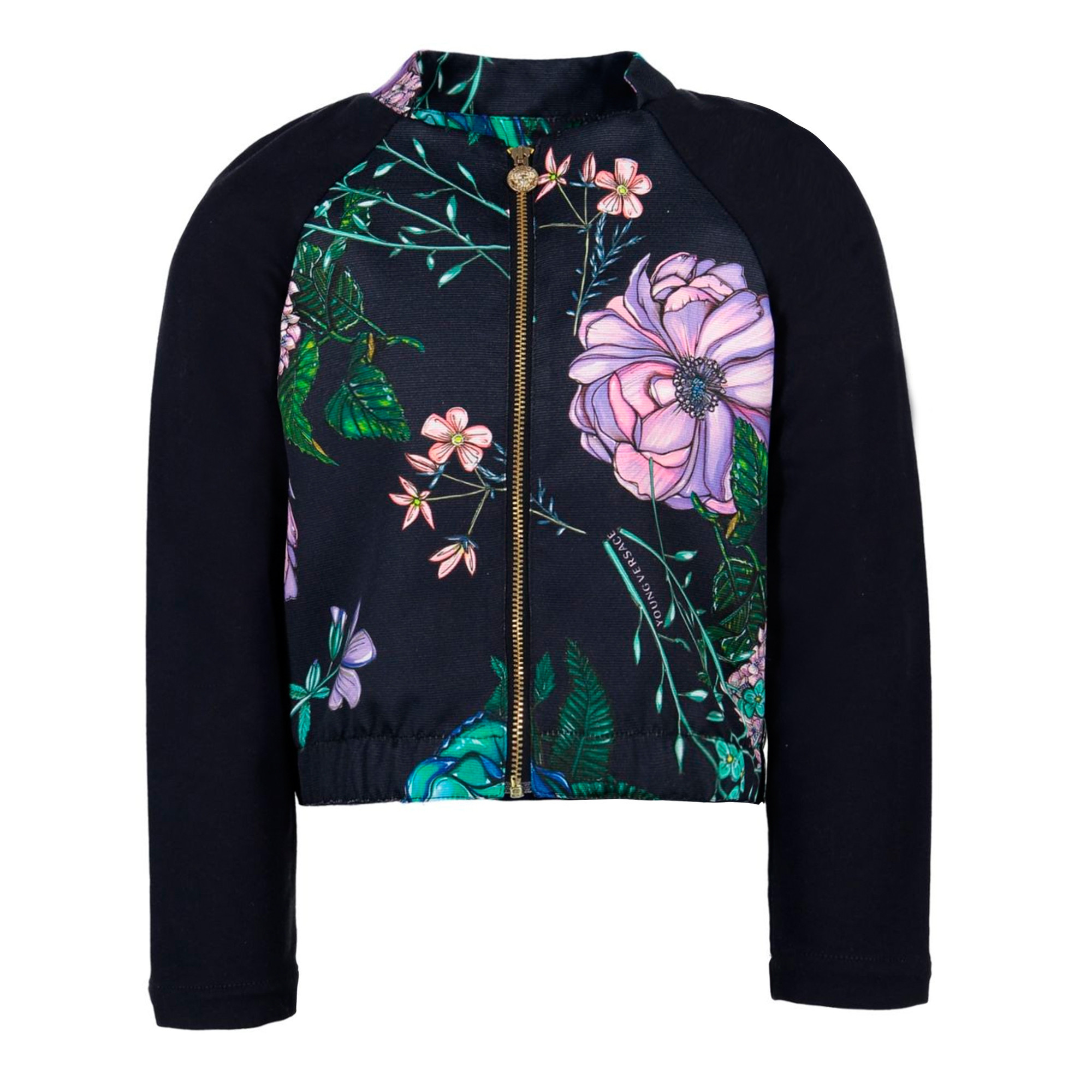 Young Versace Floral print jacket for 