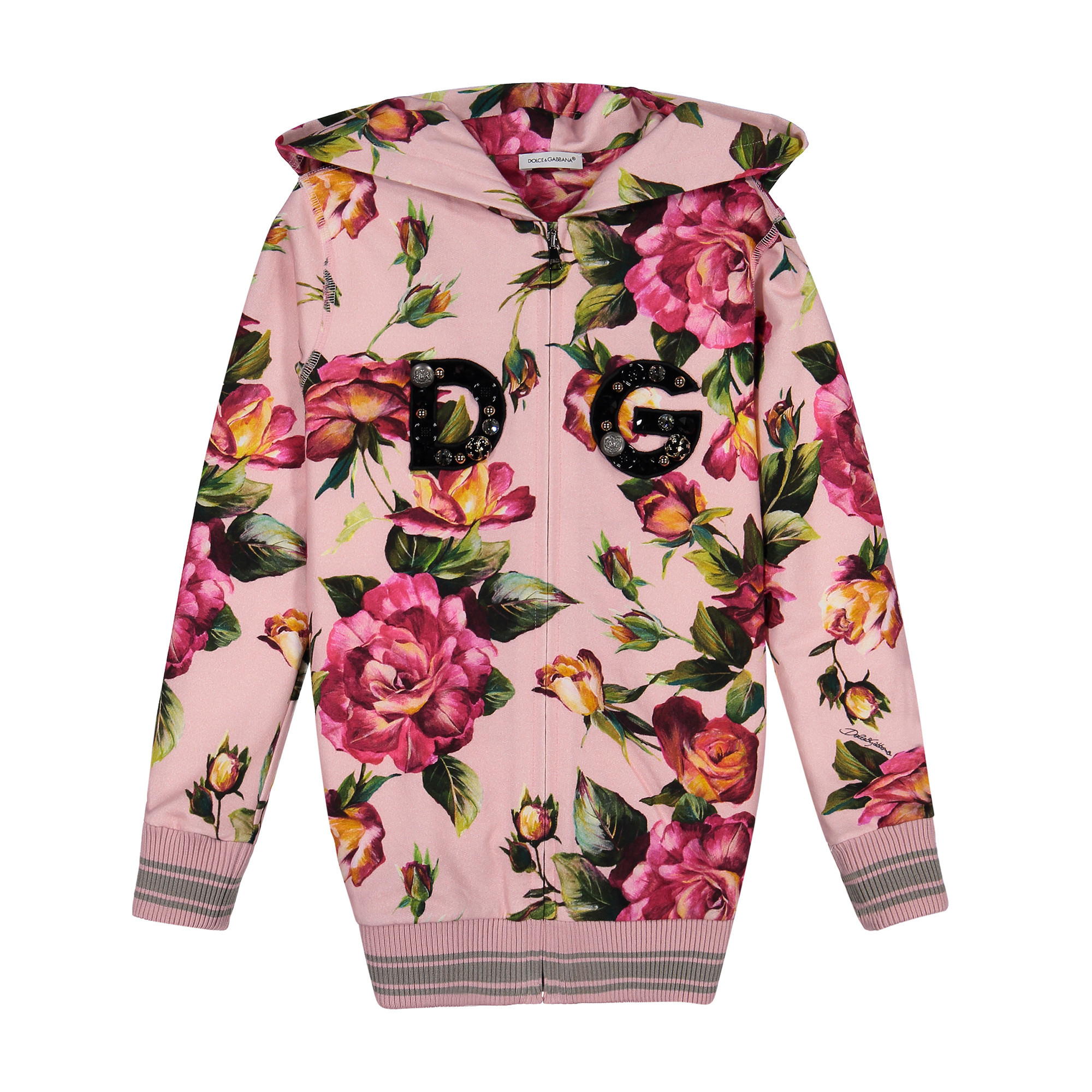 pink zip up cardigan