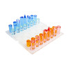 Colorful Lucite Board Game Chess and Checkers