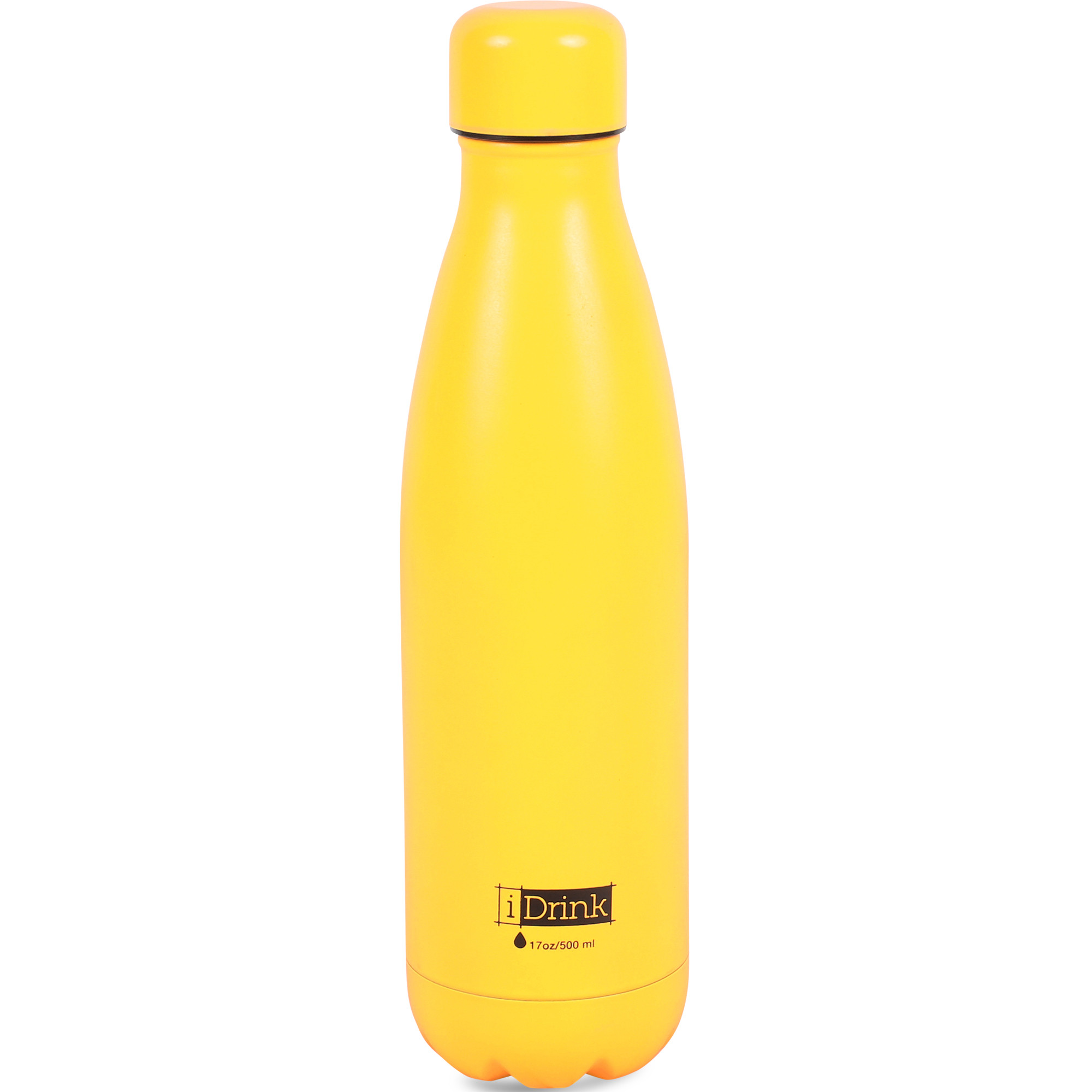 iDrink Glow in the Dark Water Bottle in Yellow 500ml