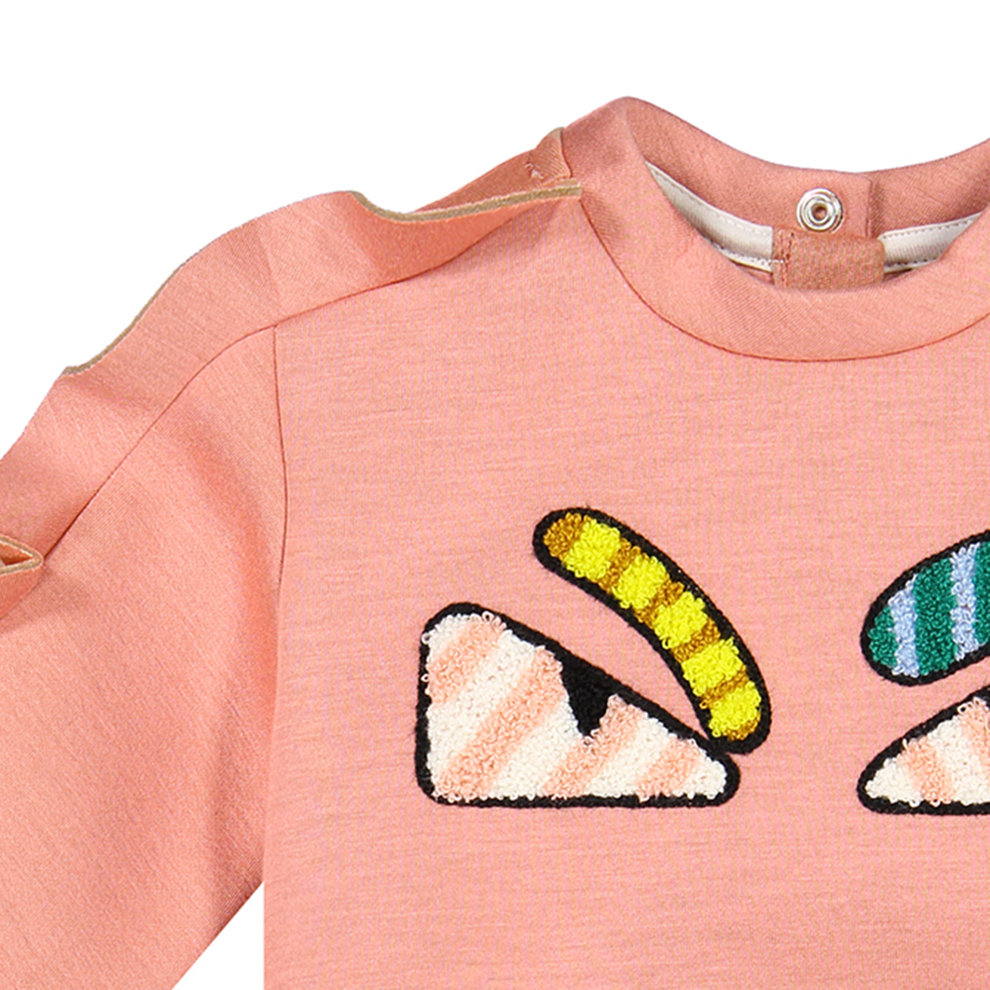 Fendi Baby Pink Sweatshirt with Fendi 