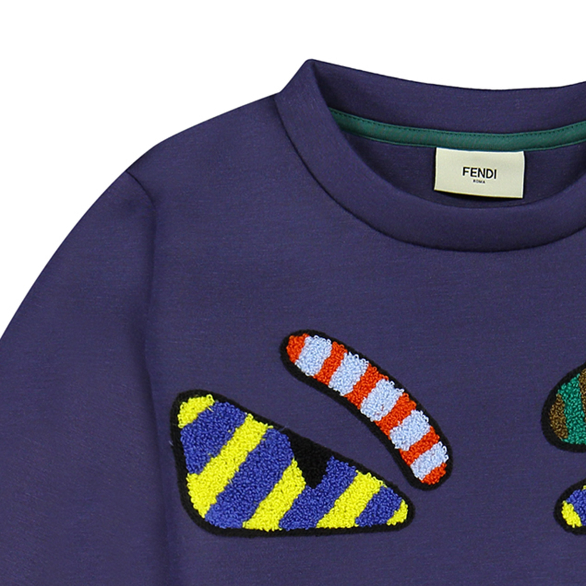 fendi blue sweatshirt
